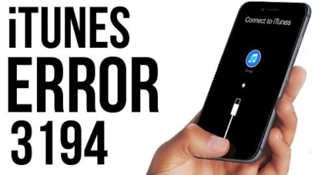 Iphoneのエラー3194を復元するとき 私たちは問題の原因を整理しました プログラムのエラーとその排除について